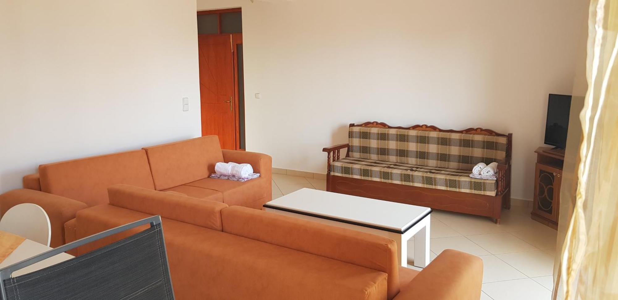 Stunning Sea View Apartments Sarandë Rum bild