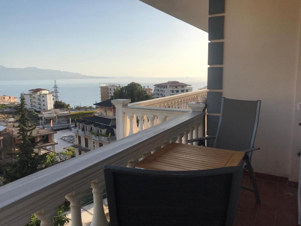 Stunning Sea View Apartments Sarandë Rum bild