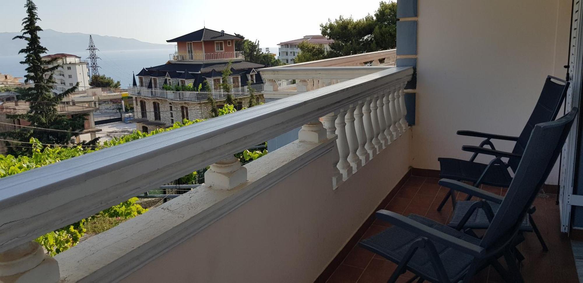 Stunning Sea View Apartments Sarandë Rum bild
